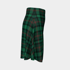 Ross Hunting Modern Tartan Flared Skirt