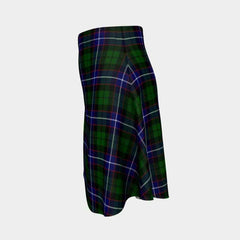 Russell Modern Tartan Flared Skirt