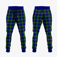 Sempill Modern Tartan Crest Jogger Sweatpants