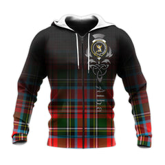 Stewart Royal Tartan Hoodie - Alba Celtic Style