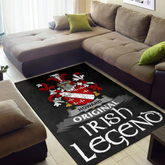 Howard Coat of Arms Area Rug - Irish Legend Style