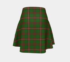 MacKinnon Hunting Modern Tartan Flared Skirt