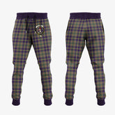 Taylor Weathered Tartan Crest Jogger Sweatpants