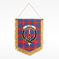 Blane Tartan Crest Wall Hanging Banner