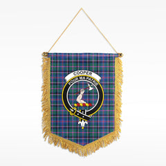 Cooper Ancient Tartan Crest Wall Hanging Banner