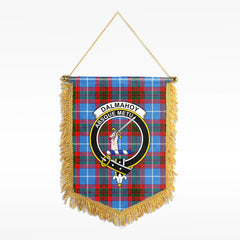 Dalmahoy Tartan Crest Wall Hanging Banner