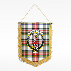 Dennistoun Tartan Crest Wall Hanging Banner