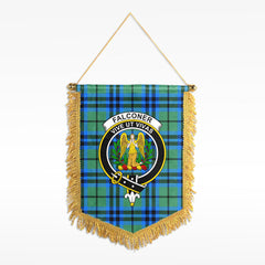 Falconer Tartan Crest Wall Hanging Banner