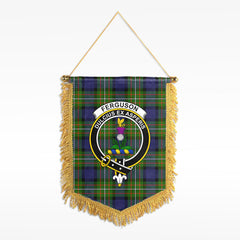 Ferguson Tartan Crest Wall Hanging Banner