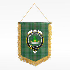 Gayre Tartan Crest Wall Hanging Banner