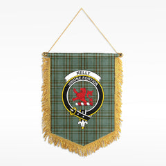 Kelly Dress Tartan Crest Wall Hanging Banner