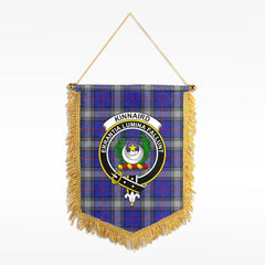 Kinnaird Tartan Crest Wall Hanging Banner