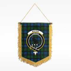 MacKie Tartan Crest Wall Hanging Banner