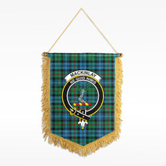 MacKinlay Ancient Tartan Crest Wall Hanging Banner