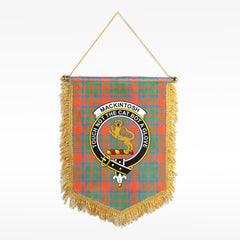 MacKintosh Ancient Tartan Crest Wall Hanging Banner