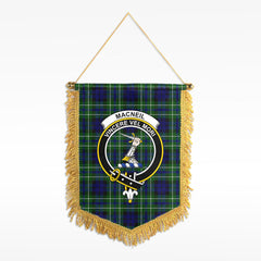 MacNeil of Colonsay Modern Tartan Crest Wall Hanging Banner