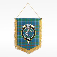 McHardy Ancient Tartan Crest Wall Hanging Banner