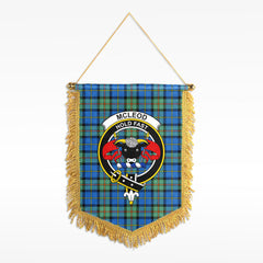 McLeod of Harris Ancient Tartan Crest Wall Hanging Banner