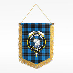 Ramsay Blue Ancient Tartan Crest Wall Hanging Banner