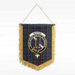 Renton Tartan Crest Wall Hanging Banner