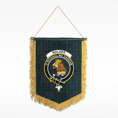 Walker Hunting Tartan Crest Wall Hanging Banner