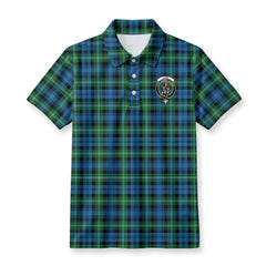Lyon Tartan Crest Birdseye Mesh Polo Shirt