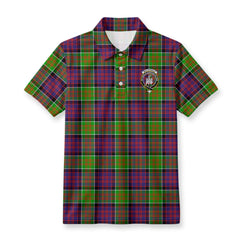 MacDonald (Clan Ranald) Tartan Crest Birdseye Mesh Polo Shirt
