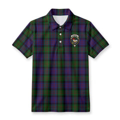 McDonald Tartan Crest Birdseye Mesh Polo Shirt