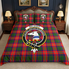 Belshes Tartan Crest Bedding Set