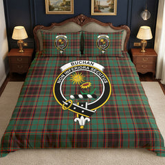 Buchan Ancient Tartan Crest Bedding Set
