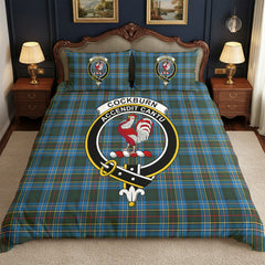 Cockburn Modern Tartan Crest Bedding Set
