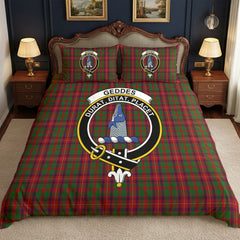 Geddes Tartan Crest Bedding Set