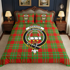 Grierson Tartan Crest Bedding Set