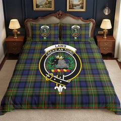 Laws Tartan Crest Bedding Set
