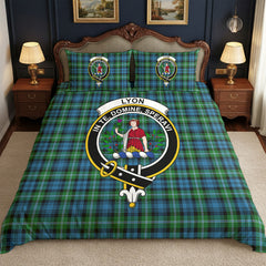 Lyon Tartan Crest Bedding Set