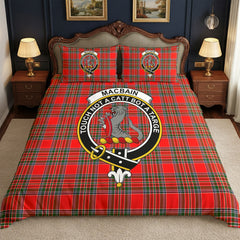 MacBain Tartan Crest Bedding Set