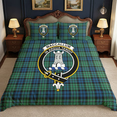 MacCallum Ancient Tartan Crest Bedding Set