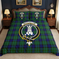 MacCallum Modern Tartan Crest Bedding Set