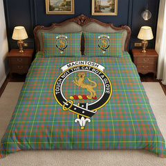 MacIntosh Hunting Ancient Tartan Crest Bedding Set