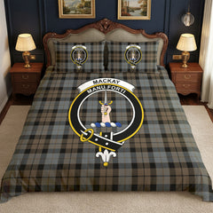 MacKay Weathered Tartan Crest Bedding Set