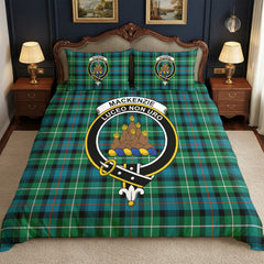 MacKenzie Ancient Tartan Crest Bedding Set