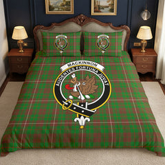MacKinnon Hunting Modern Tartan Crest Bedding Set