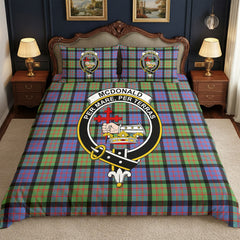 McDonald Ancient Tartan Crest Bedding Set