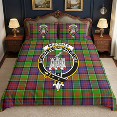 McDonald (Clan Ranald) Tartan Crest Bedding Set