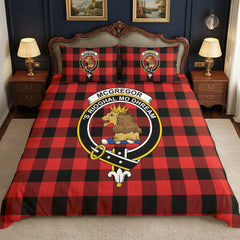 McGregor Rob Roy Modern Tartan Crest Bedding Set
