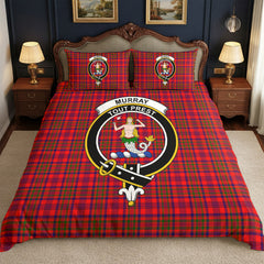 Murray of Tulloch Modern Tartan Crest Bedding Set