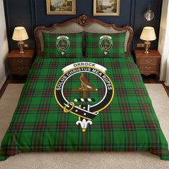 Orrock Tartan Crest Bedding Set