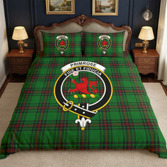 Primrose Tartan Crest Bedding Set