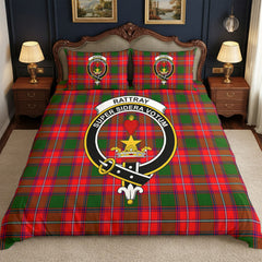 Rattray Modern Tartan Crest Bedding Set