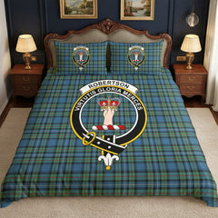 Robertson Hunting Ancient Tartan Crest Bedding Set